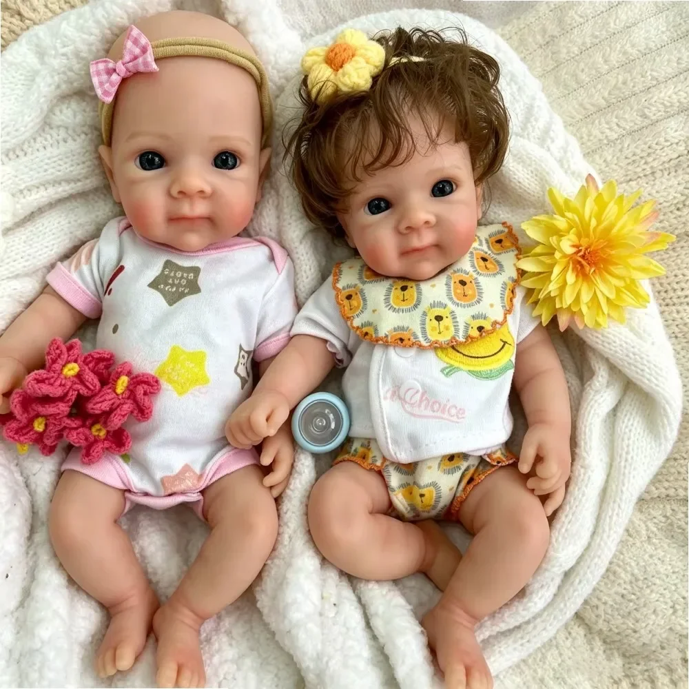12 Inch Silicone Reborn Baby Doll, Realistic 30cm Toddler Doll