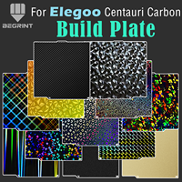 260x271 Build Plate for Elegoo Centauri Carbon Plate Smooth PEF Sheet PEO PET for Centauri Carbon 3D Printer Heatbed Build Plate