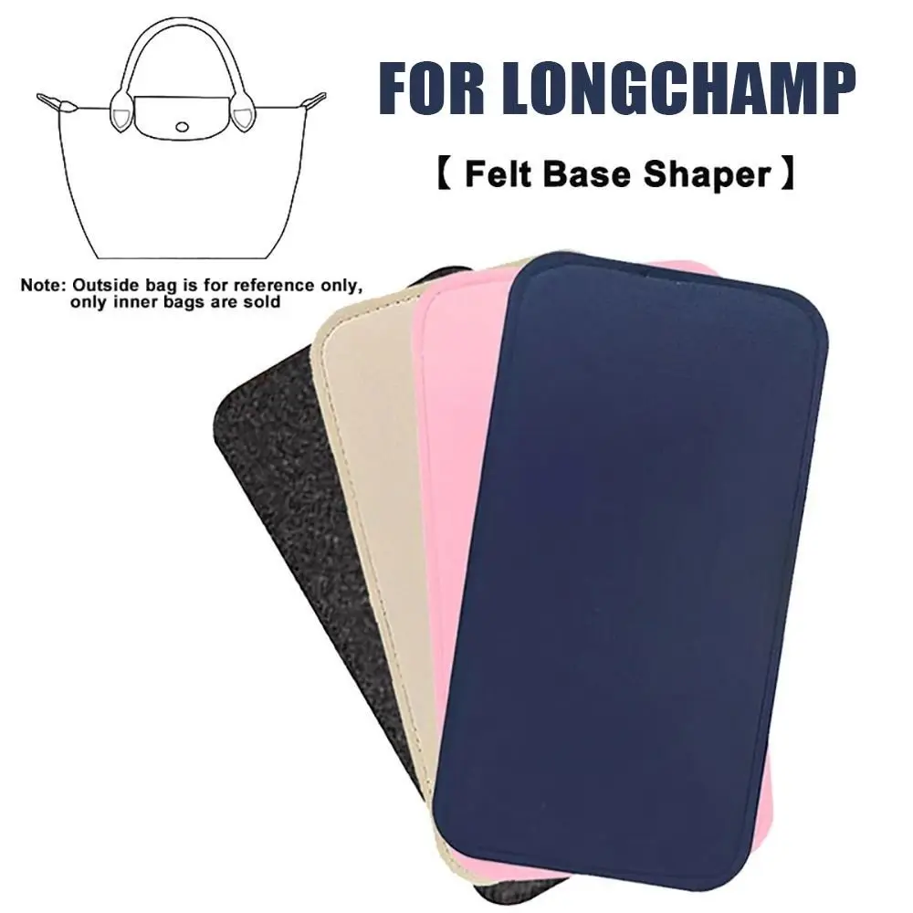 1Pcs Cosmetic Makeup Felt Base Shaper Felt Anti Collapse Bag Bottom Plate S/M/L Blue Black Pink Beige Bag Support Pad