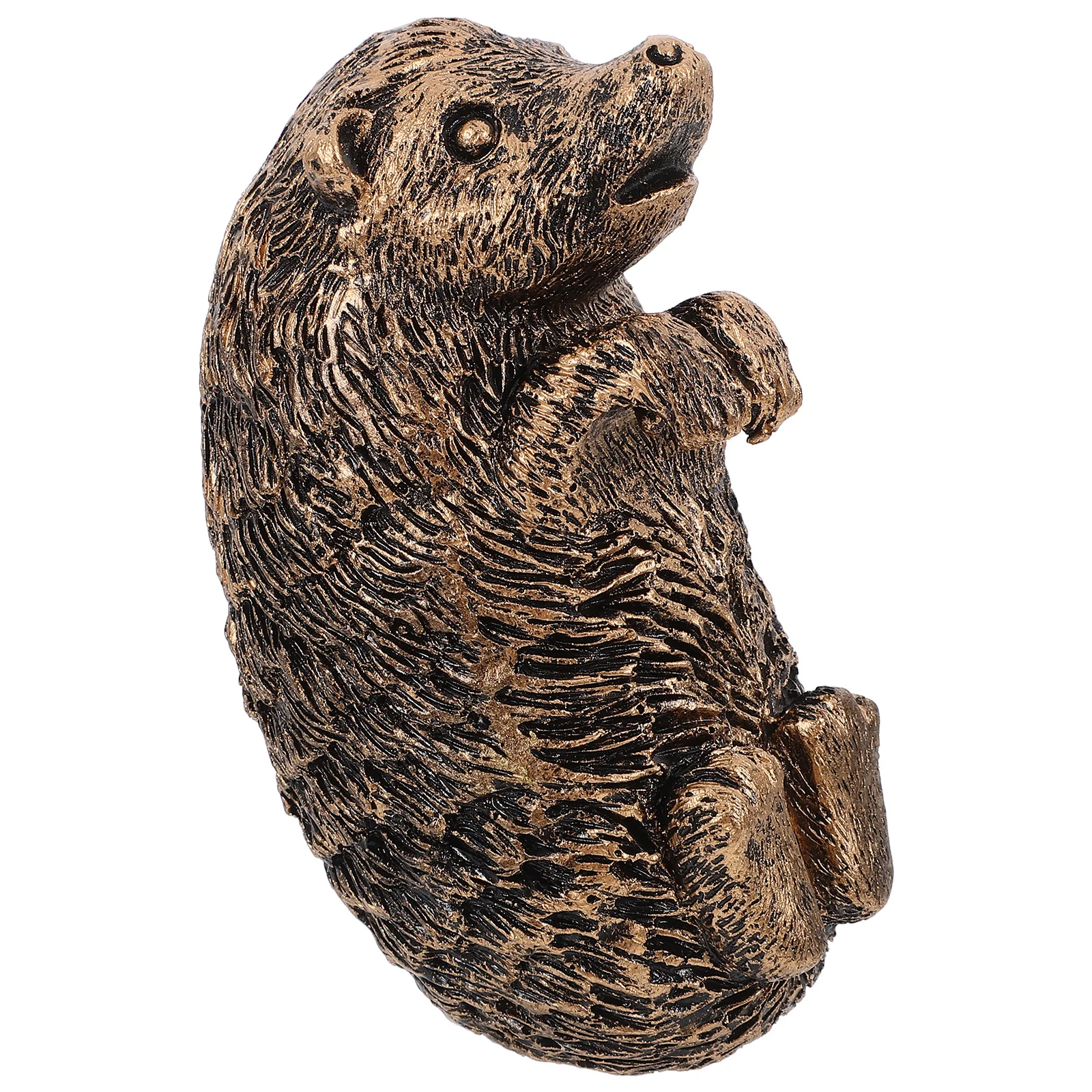 

Hedgehog Flower Pot Decoration Resin Sculpture Durable Outdoor Garden Animal Statue Planter Hanger Non Fading Realistic Shape