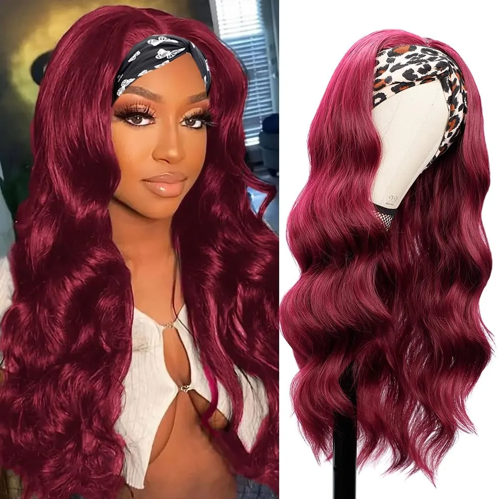 body-wave-99j-burgundy-headband-wigs-human-hair-red-wine-headband-wig-glueless-full-machine-made-human-hair-wig-for-black-women