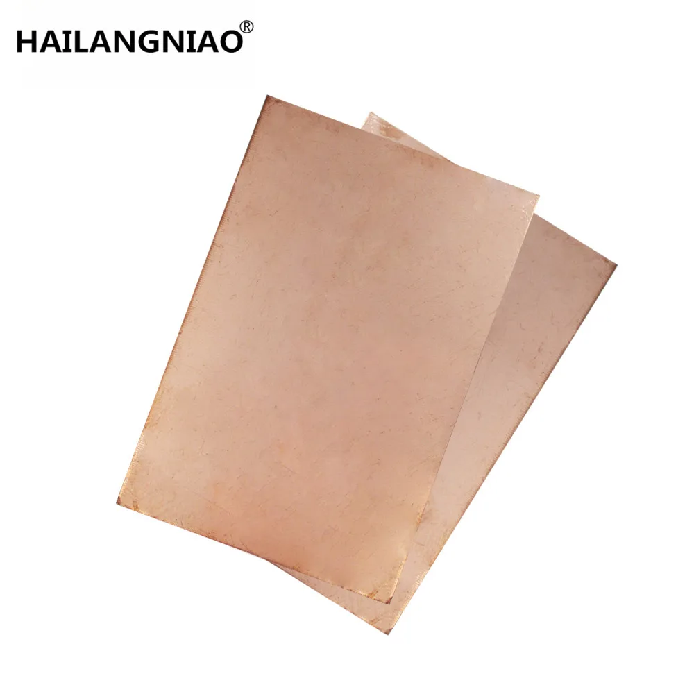 5 ชิ้น/ล็อต FR4 เปล่าทองแดง Clad Circuit Board ด้านเดียว 10x15 ซม.PCB 1.5 ~ 1.6 มม.