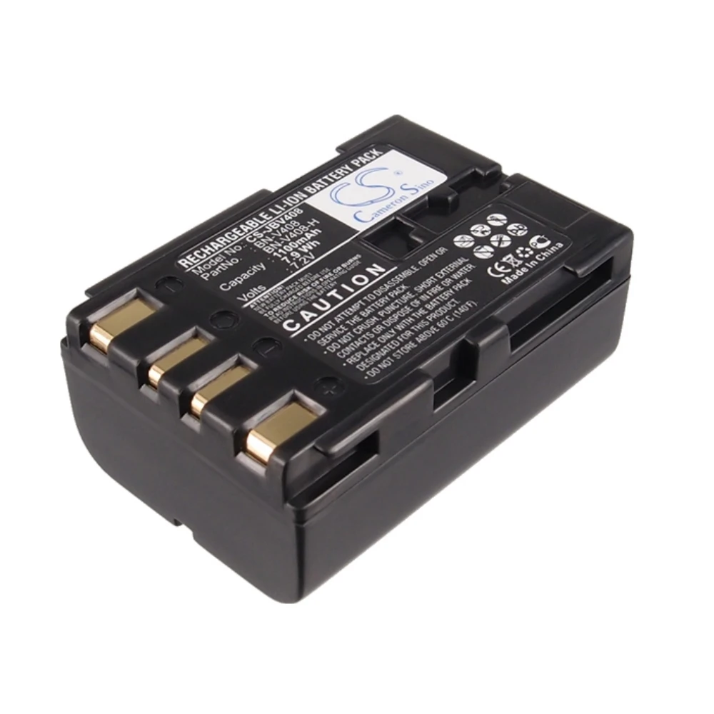 

Li-ion Camera Battery for JVC, 7.4V, 1100mAh, Compatible Models: CU-VH1, CU-VH1US, GR-33, GR-4000US, JY-HD10, JY-HD10US