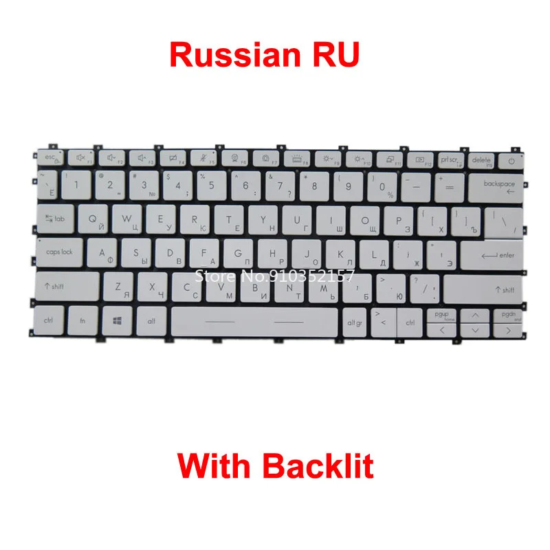 Imagem -06 - Teclado Retroiluminado para Msi Summit Reino Unido fr ru cs sw Bélgica E13 Flip Evo A11mt Ms13p2 Suíça Portugal Turquia E13 Flip Evo-a11m
