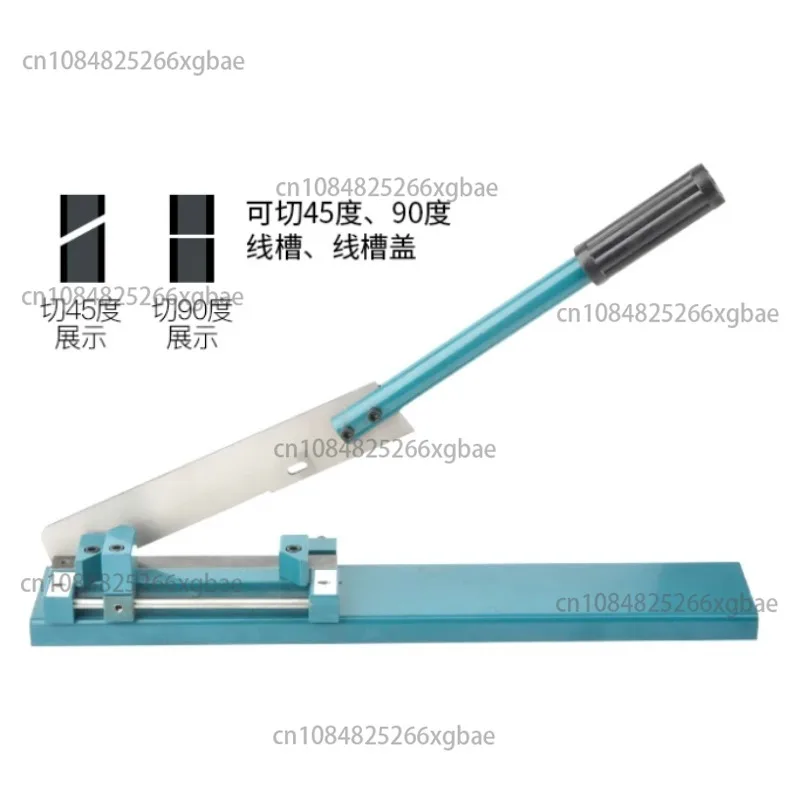 SC-01 Wire Duct Cutter Plastic Slotted Wiring Duct And Covers Cutting Machine 200mm Cabe Trunking Bench Multi-Angle Cutting Tool