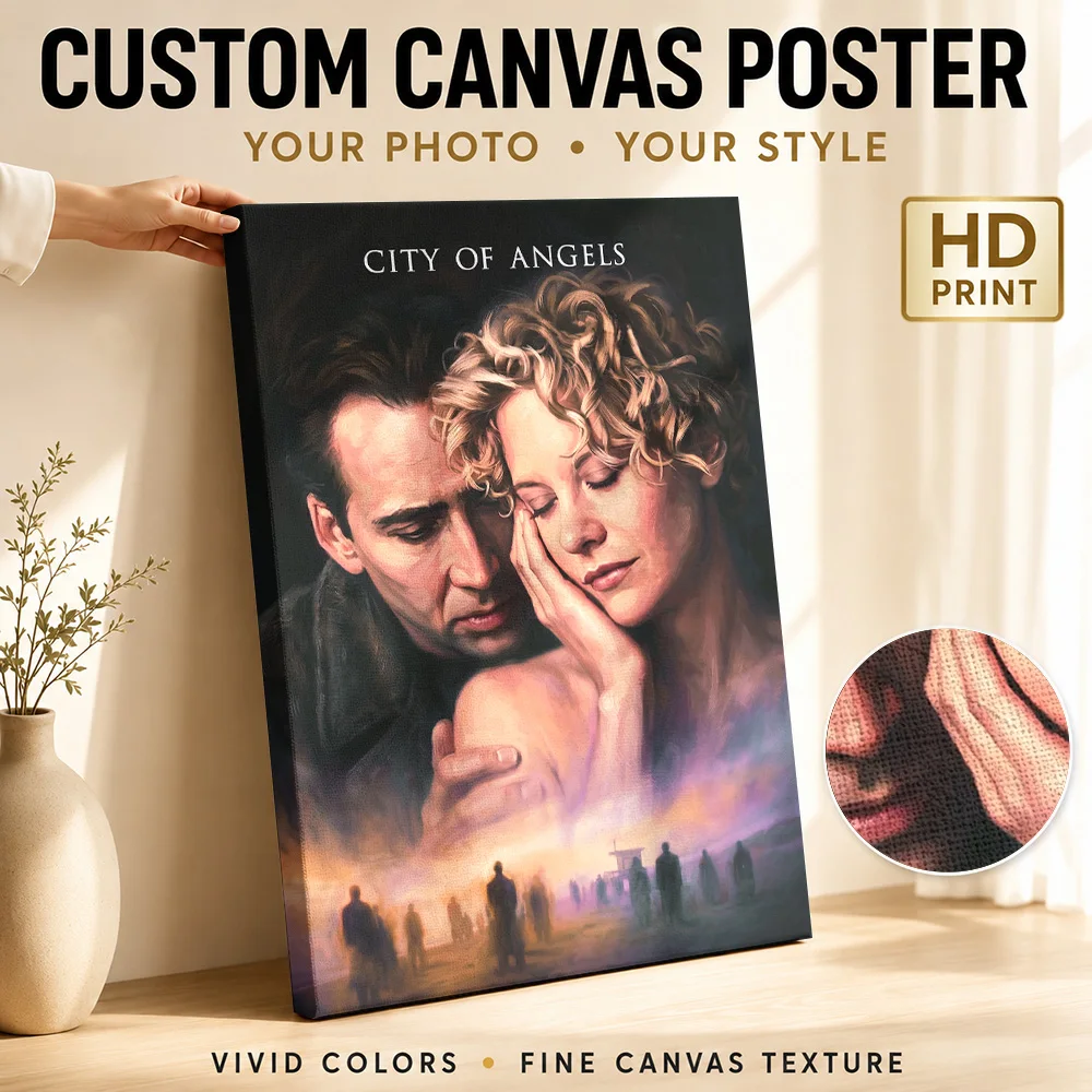 The New World Movie Framed Canvas Print Poster Custom Vintage Movie Wall Paintings Decoration for Man Cave Gift for Collectors