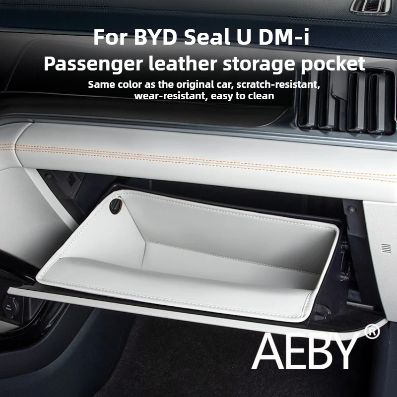 

AEBY For BYD Seal U DM-i 2020-2025 Glove Box Organizer Dashboard Storage Box Auxiliary Anti-Skid Mat Car Interior Accessories