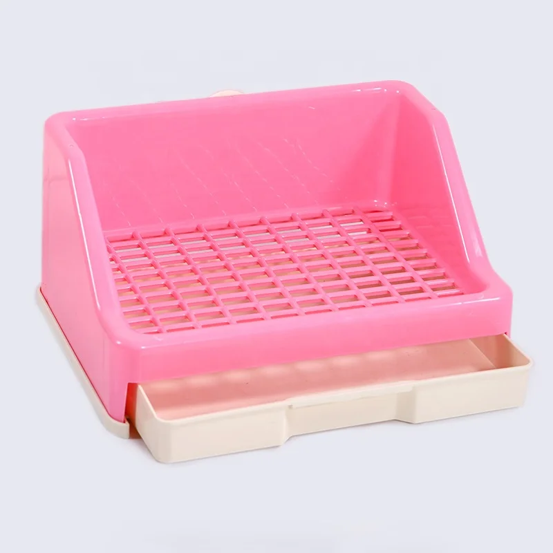 Wholesale small animal supplies pet supplies rabbit cage accessories rabbit toliet rabbit toilet square