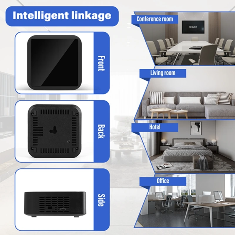 Hot Human Presence Sensor Mmwave Radar High Precision Sensing Smart Home Human Body Exists Sensor Support Tuya