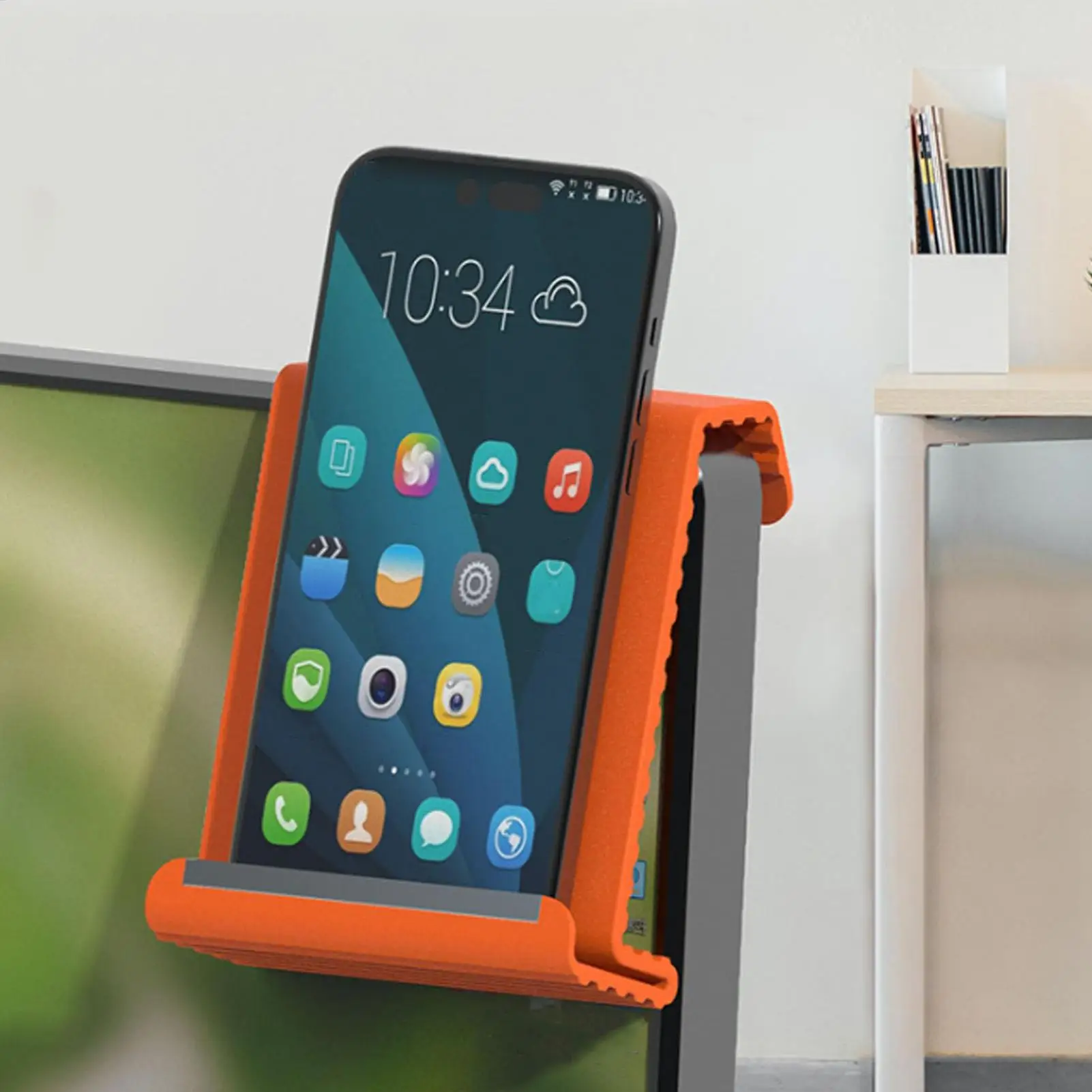 

Cell Phone Holder Multi-Angle Adjustable Mount Flexible Phone Holder for Airplane Travel Office Apartment Treadmill Dorm Home
