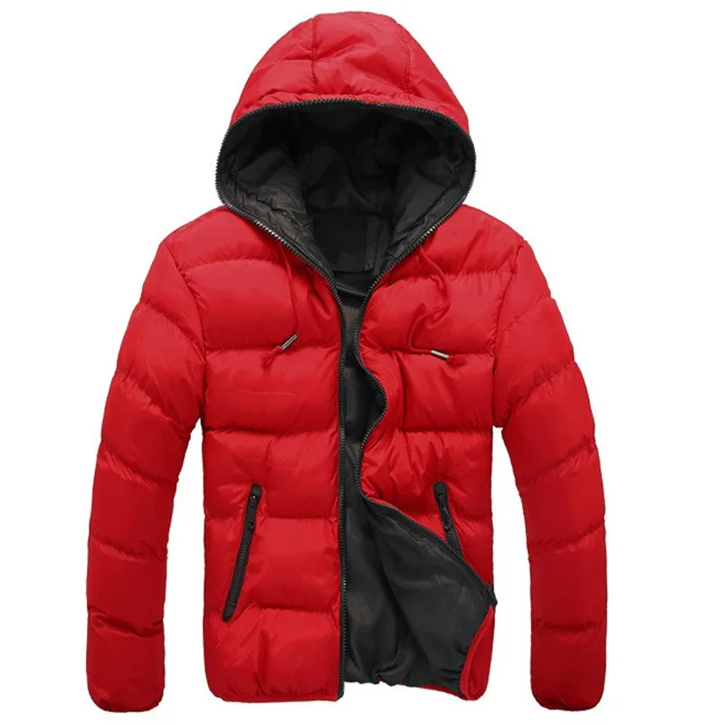 2025 Winter Warm Thick Parkas Coat Male Casual Windproof Overcoats Jacket Hooded Jacket Men Outwear Clothing coat