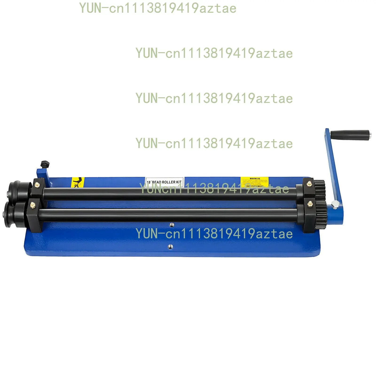 18 Inch Sheet Metal Bead Roller Roller Bending Machine With 6 Sets Dies, Throat Depth 45.72cm for Reinforcing Ribs Forming