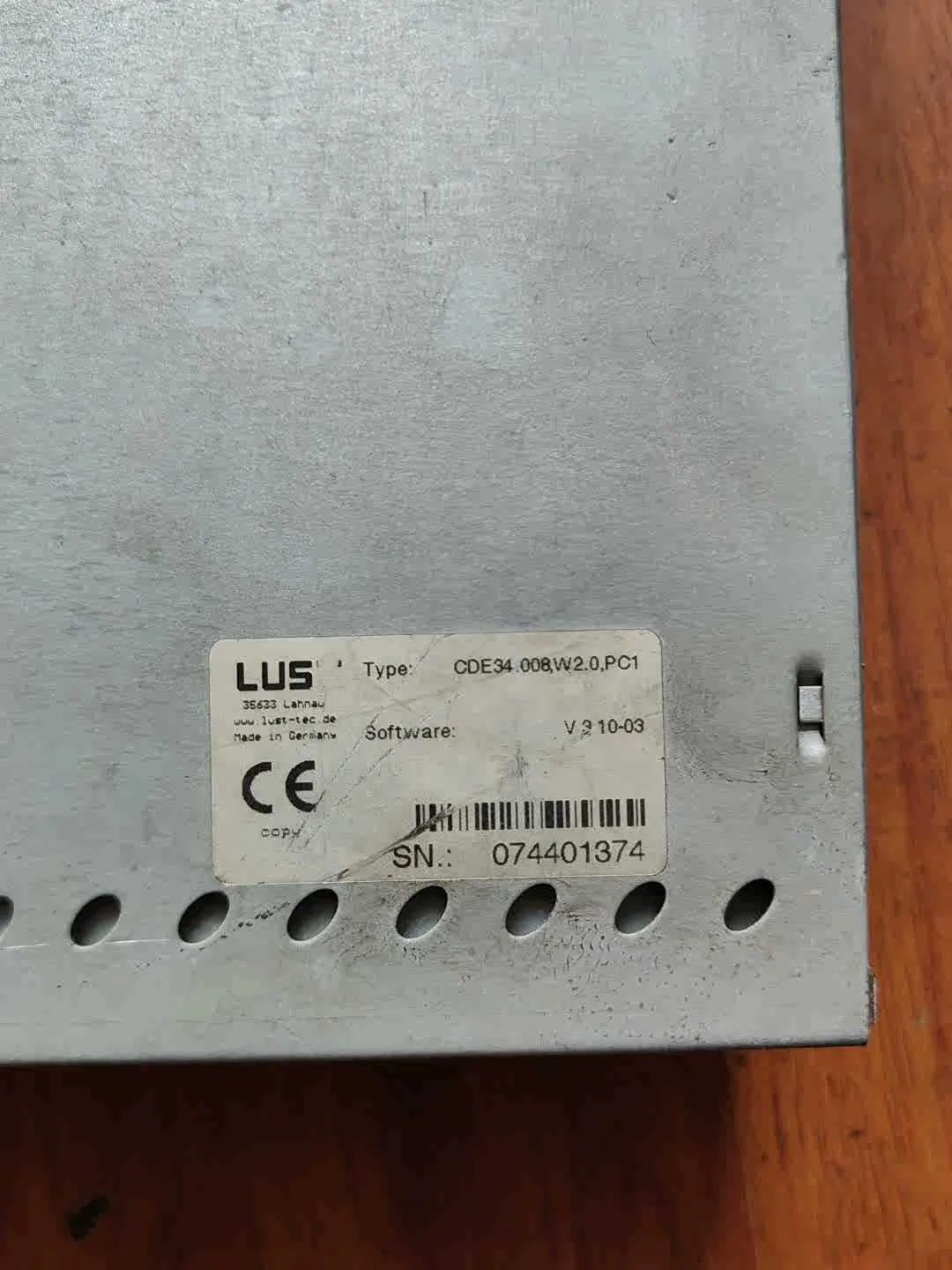 CDE34.008.W2.0.PC1 Servo Drive Controller for LUST CDE34.008.W2.0.PC1