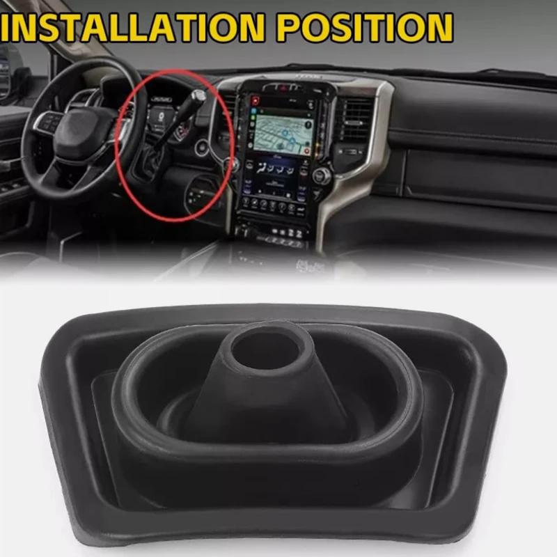 

Car Shift Gear Knob Lever Stick Boot Parking Handbrake Accessories For Ram 1500 2011 2012-2013 68400287AA Auto Interior Parts