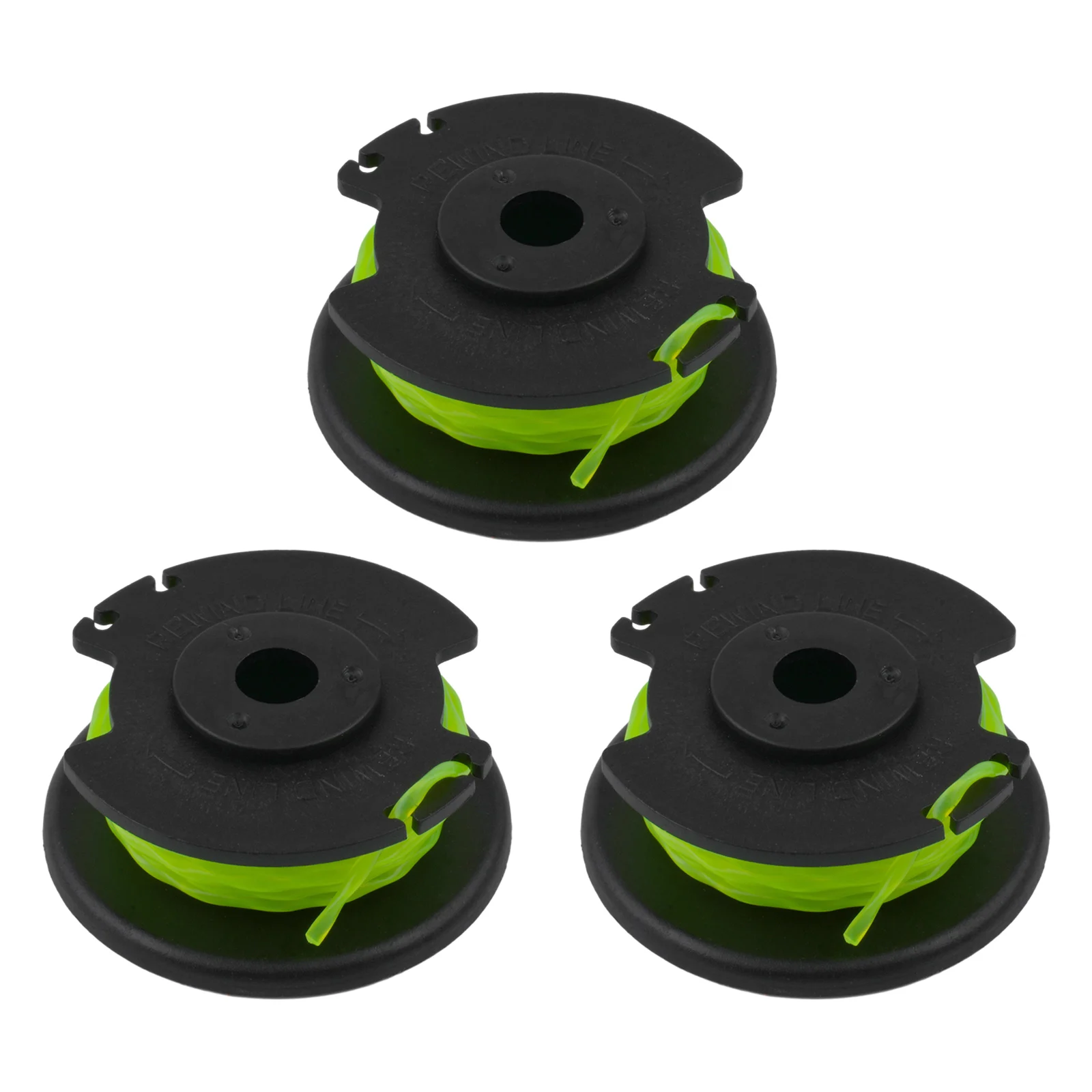

3Pcs Thread Spools Green Ø2.0mm For Karcher 2.444-017.0 All 18 V Battery Power String Trimmer Parts Garden DIY Tool Accessories