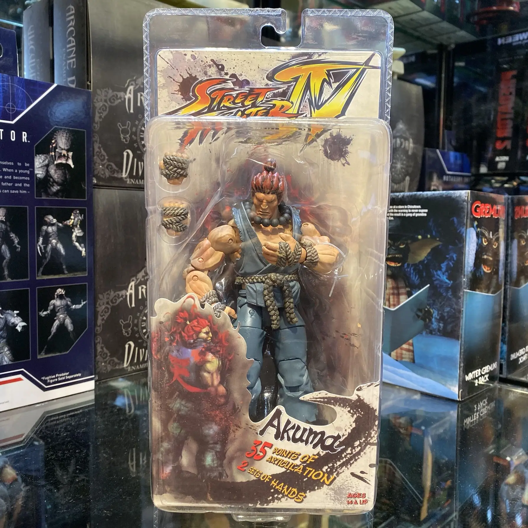 Necaストリートファイターアクションフィギュア,ryu ken chun li guile 