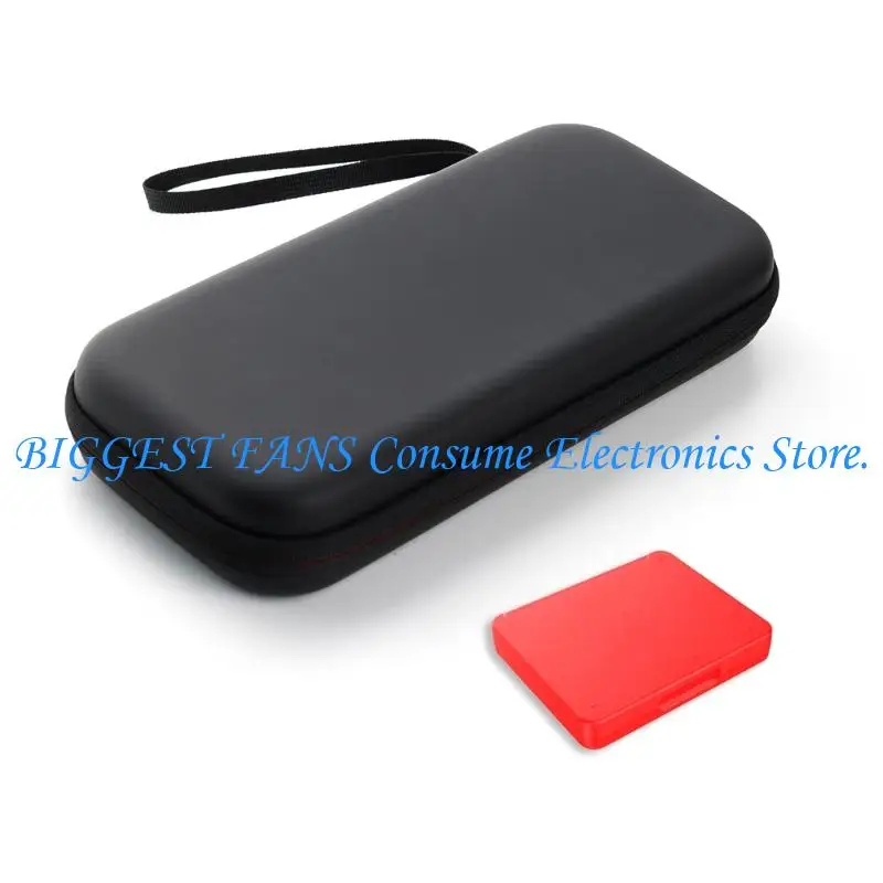 

F68B Large Capacity Travel Storage Box for NS2 Gaming Console Game Cartridge Pouches Carrying Bag Organizers Shockproof Case