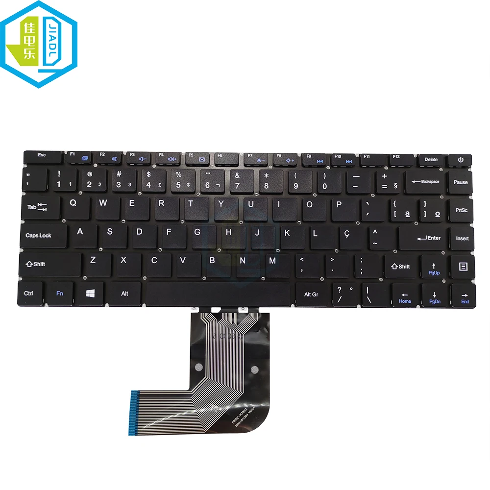 

Latin Brazil Brazilian Keyboard For Teclast F7 PLUS F7S PRIDE-K3892 MB3181004 XS-HS105 YMS-0177-B Notebook Portuguese Keyboards