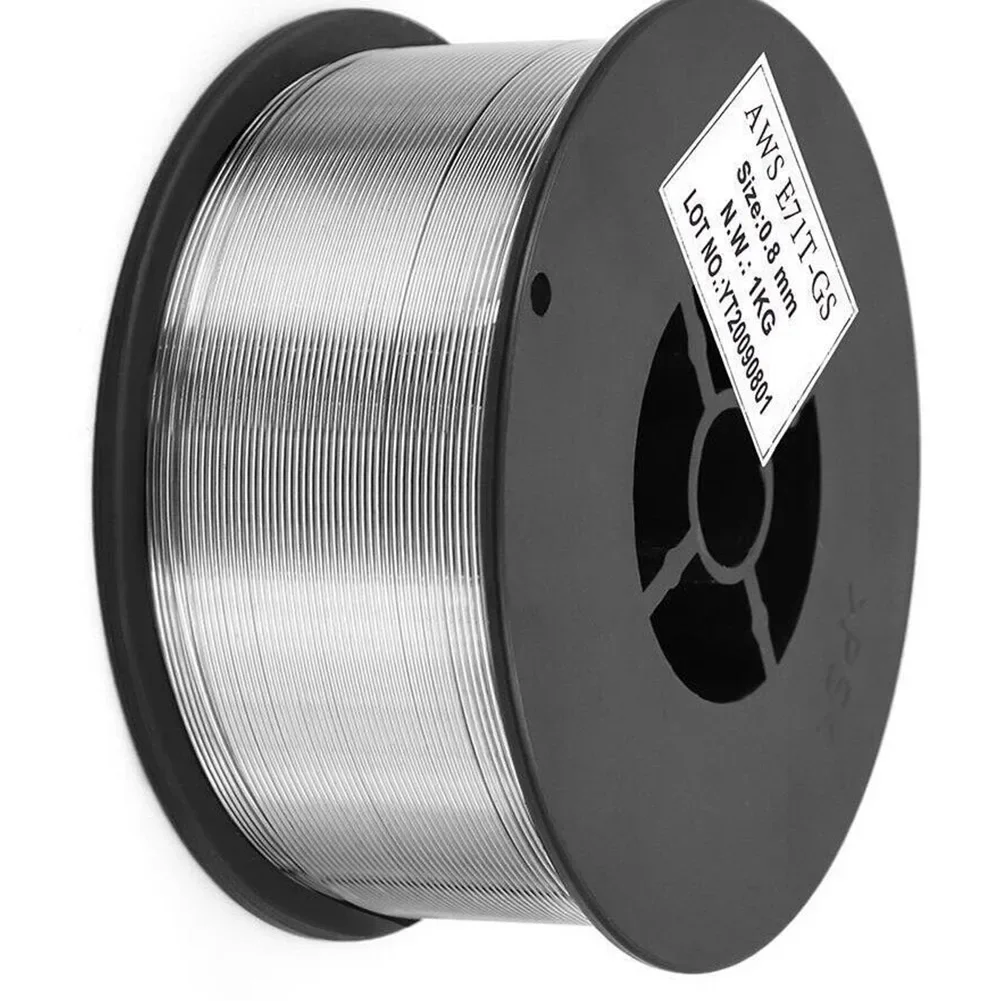 E71T-GS Gasless Flux Core Welding Wire - 1pcs Aluminum Flux-Cored Wire for Vertical & Overhead Welding, Durable Lightweight