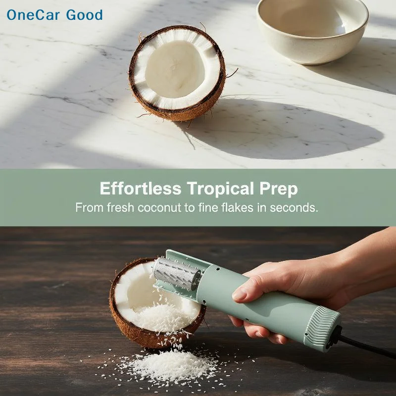 New Electric Coconut Meat Grater  Scraper For Home Splash-Proof Coconut Meat Remover Tool Coconut Shredder