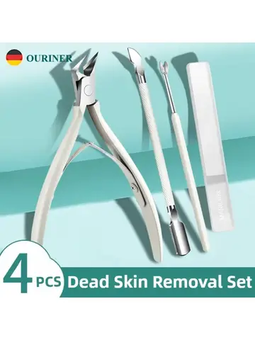 ‌Cuticle Scissors Stainless Steel Sharp Blade Durable Rust Free Nail Care Tool‌