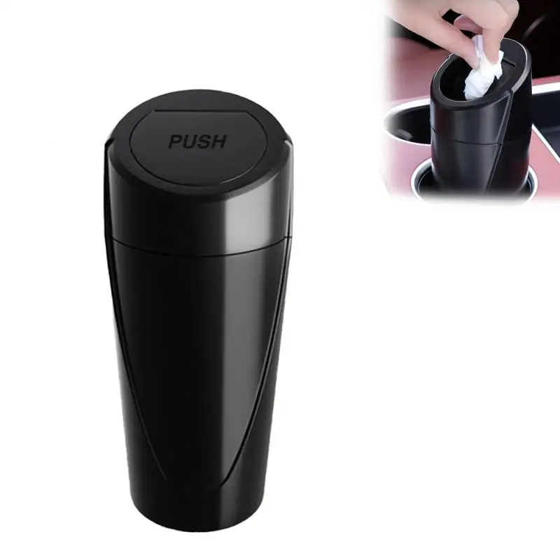 علبة قمامة من السيليكون للسيارة ، سلة قمامة ، حافظة غبار ، صندوق قمامة ، منظم سيارات ، صندوق تخزين