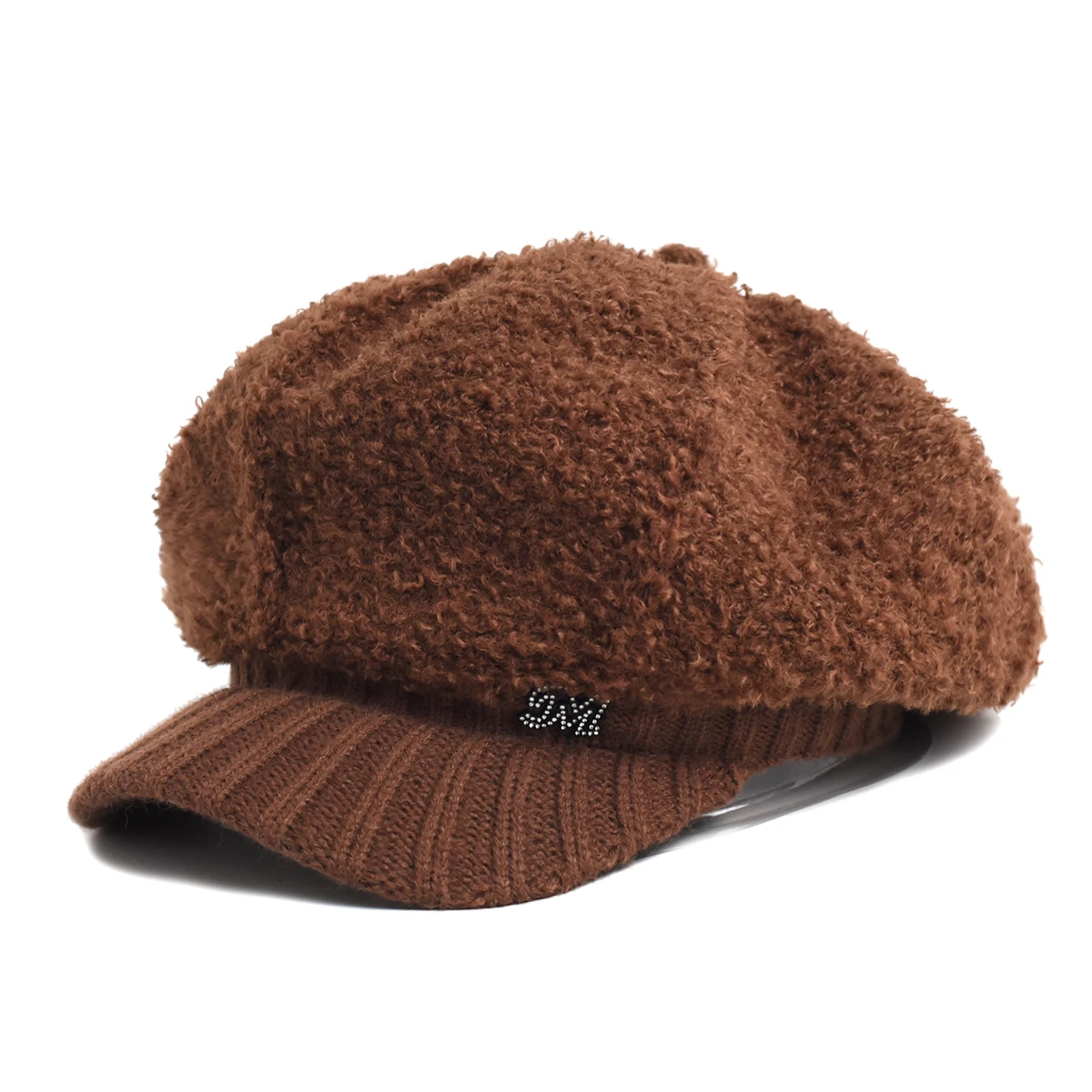 

Autumn Winter Beret Hat for Women Fashion Octagonal Painter Cap Vintage Warm Casual newsboy hat women