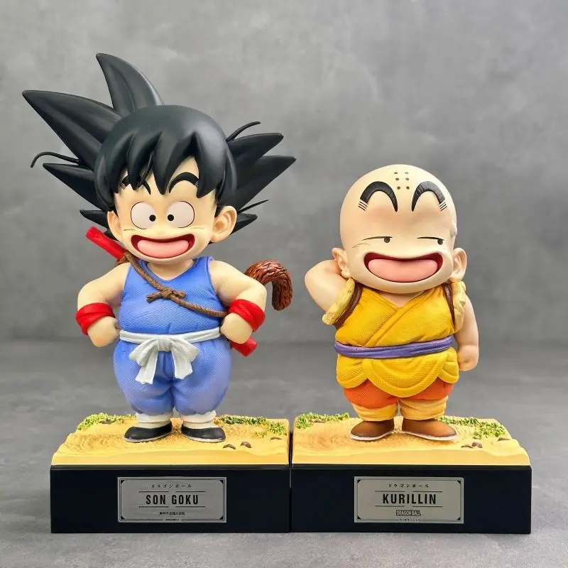 

New Dragon Ball Infinite Childhood Series First Single Statue Brother Childhood Goku Anime Figures Model Ornaments Kids Gifts