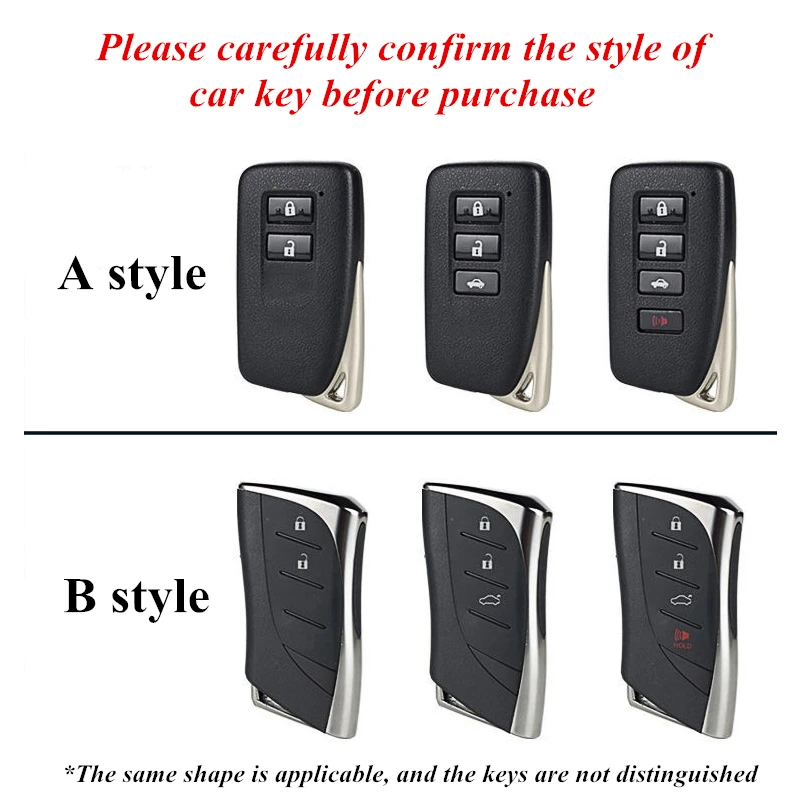 Car Transparent key shell/case/set for Lexus ES260/ES300h/NX400h/UX260h/LC500h/LS500h,Full package protection,Light and soft