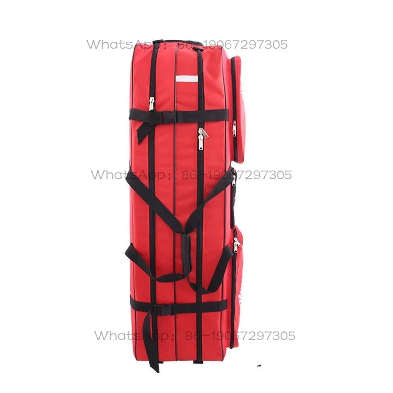 Fencing Equipment Bag, Large Roller Fencing Bag, Telescopic Tie Rod Compartment, Large Capacity