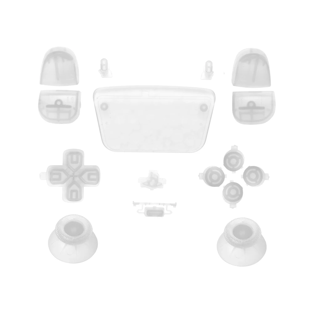 16ชิ้นตั้งค่าทิศทางปุ่มกด L1 R1 L2 R2ปุ่มหัวเห็ดทริกเกอร์สำหรับ Sony PlayStation 5 PS5 dualsens V1.0