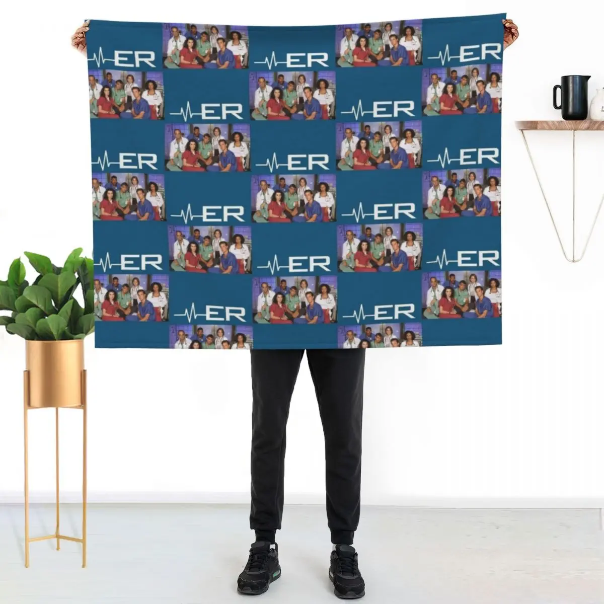 ER Tv Show Throw Blanket Soft Beds Comforter Hair sofa bed Sofa Quilt manga Blankets