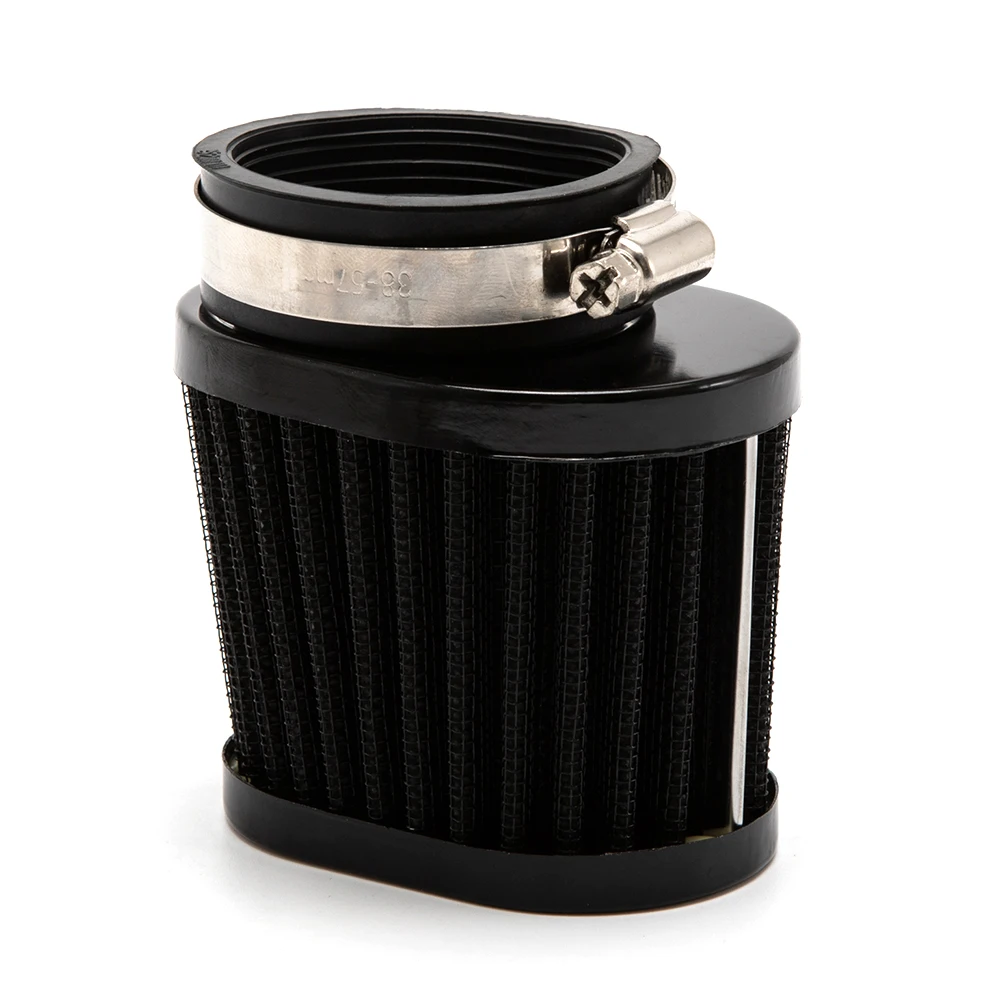 52mm 60mm Universal Motorcycle Air Filter Car Motorbike Air Intake Accessories