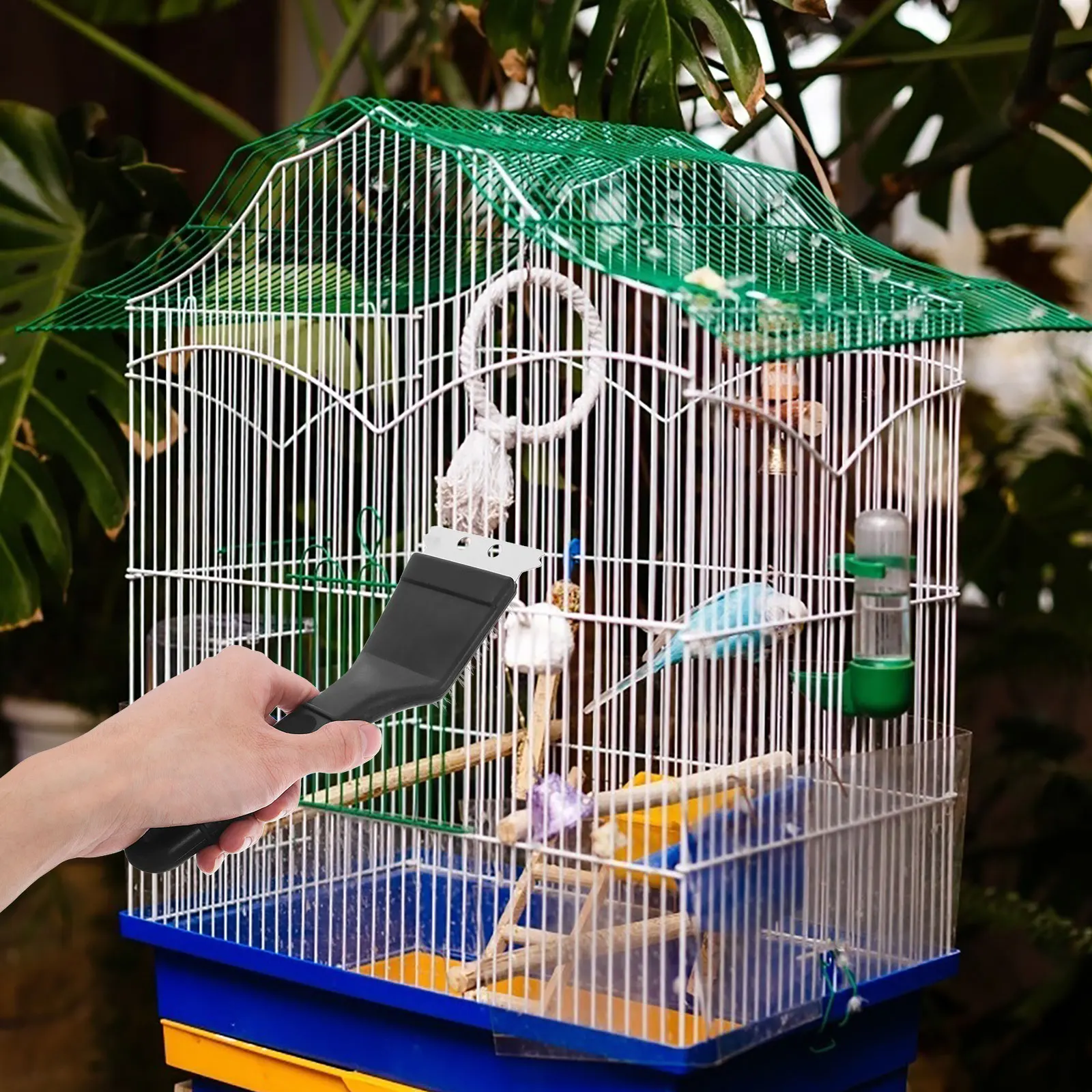 

Birdcage Cleaning Brush Droppings Shovel Sanitation Care Accessory Cleaner Maintenance Tool