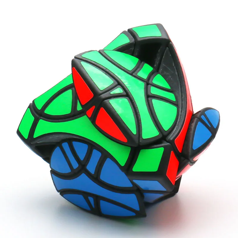 AJ Clover Mastermorphix Plus Magic Cube Speed Cube Strange Shape Puzzle Stickerless Cube Puzzle Toys