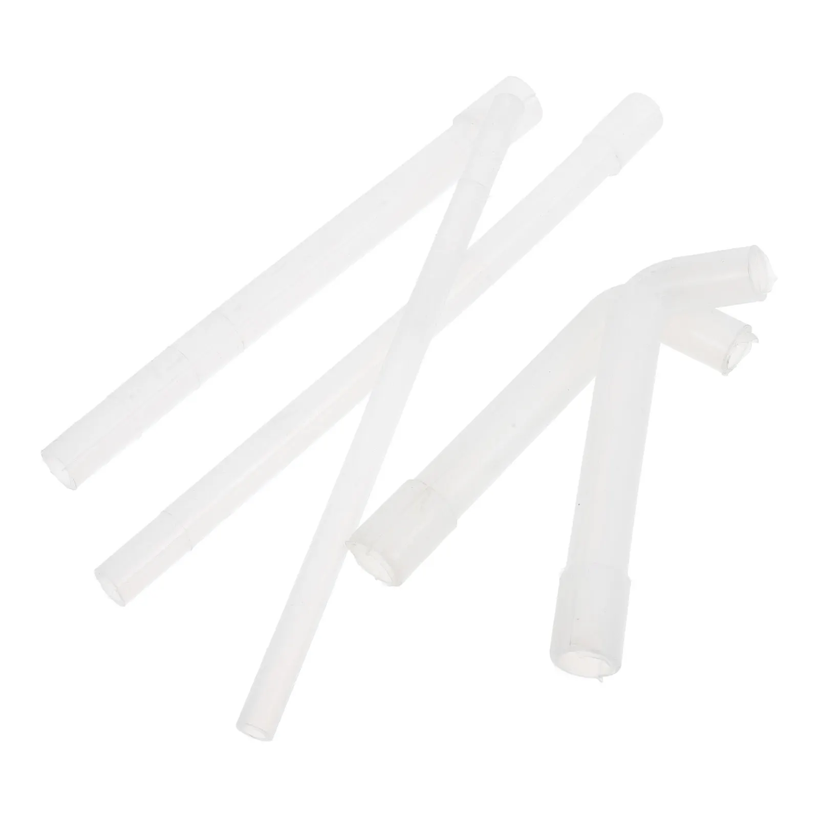 

5 шт. сменных шлангов для насосов, легко устанавливаемые, настраиваемые силиконовые трубки, прозрачные