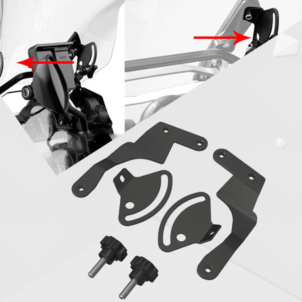 

2025 GS1200 1250 Windscreen Windshield Stabilizer Support Holder For BMW R1200GS R1250GS R1200/1250 GS/GSA 2013~2025 2018 2019