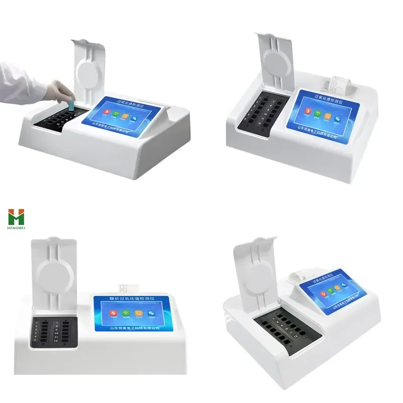 Edible Oil Quality Tester Rapid Acid Value Peroxide Value Testing Equipment for Kitchen Laboratory Food Safety Analysis Tool