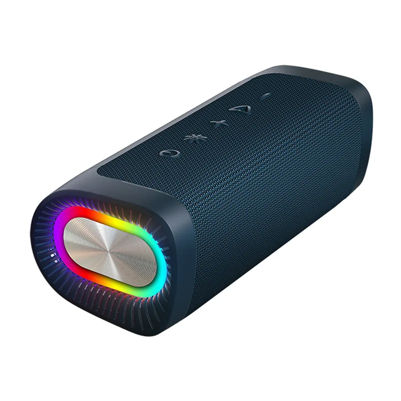 

YABA 1500mAh RGB Bluetooth 5.0 Speaker with LED Light Powerful Bass Boom Wireless Music Box EBS-607