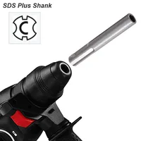 Clearance_Electric Hammer Adapter Power Drill Screwdriver Converter SDS Plus Convert to 1/4 Hex Shank Magnetic Socket Nut Impact 4