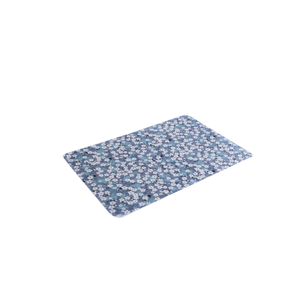 Soft Waterproof Urine Mat Breathable Washable Sleeping Underpads Flower Pattern Maternity Pad Adults