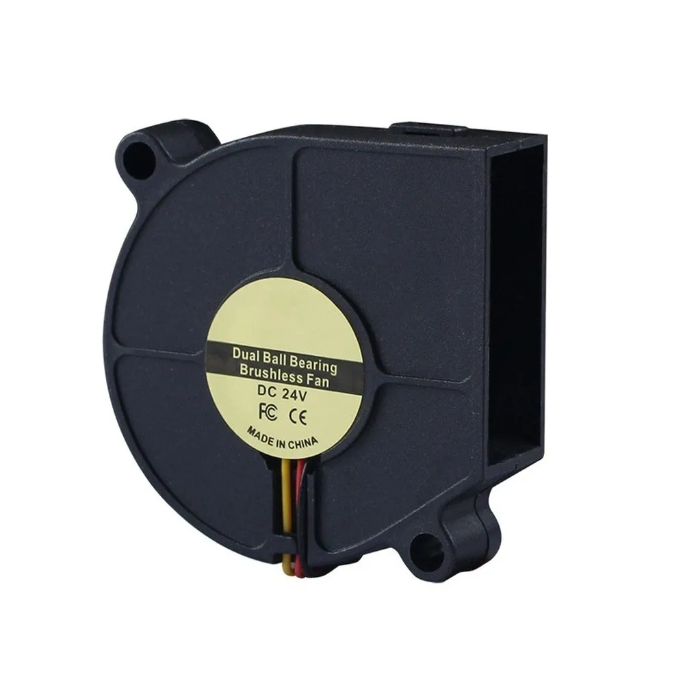 

Бесщеточный вентилятор 24В 5015 для Snapmaker U1, для охлаждения 3D-принтера, с двойными шарикоподшипниками и стабильной работой постоянного тока