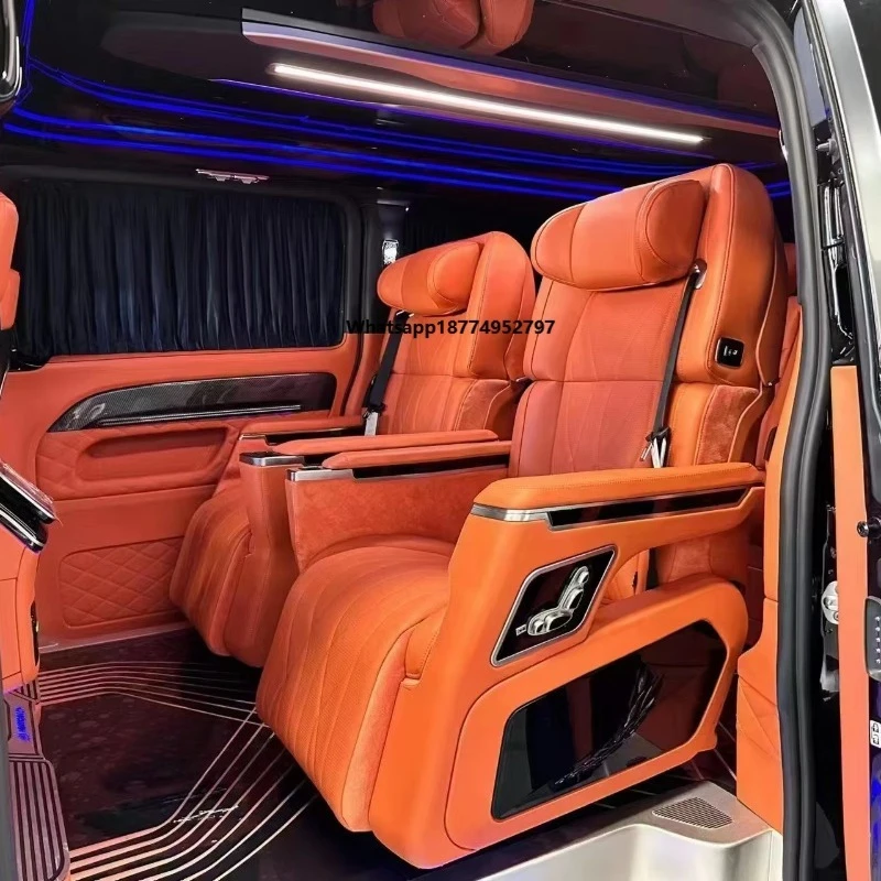 Swivel Alphard Backseat Luxury Seats Motorhome Captain Chairs RV Bench to Bed Mercedes Sprinter  Vertical Lifting Seats