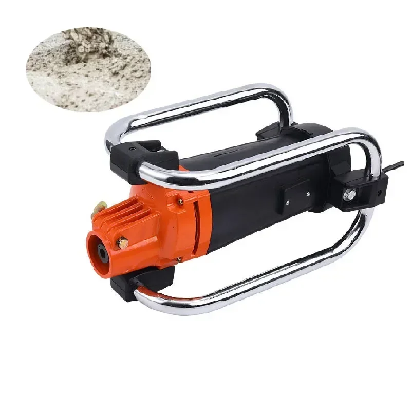 Concrete Vibrator Concrete Mixer Vibrator 220V Single-Phase Frame Type Electric Cement Soil Concrete Mixing Tool