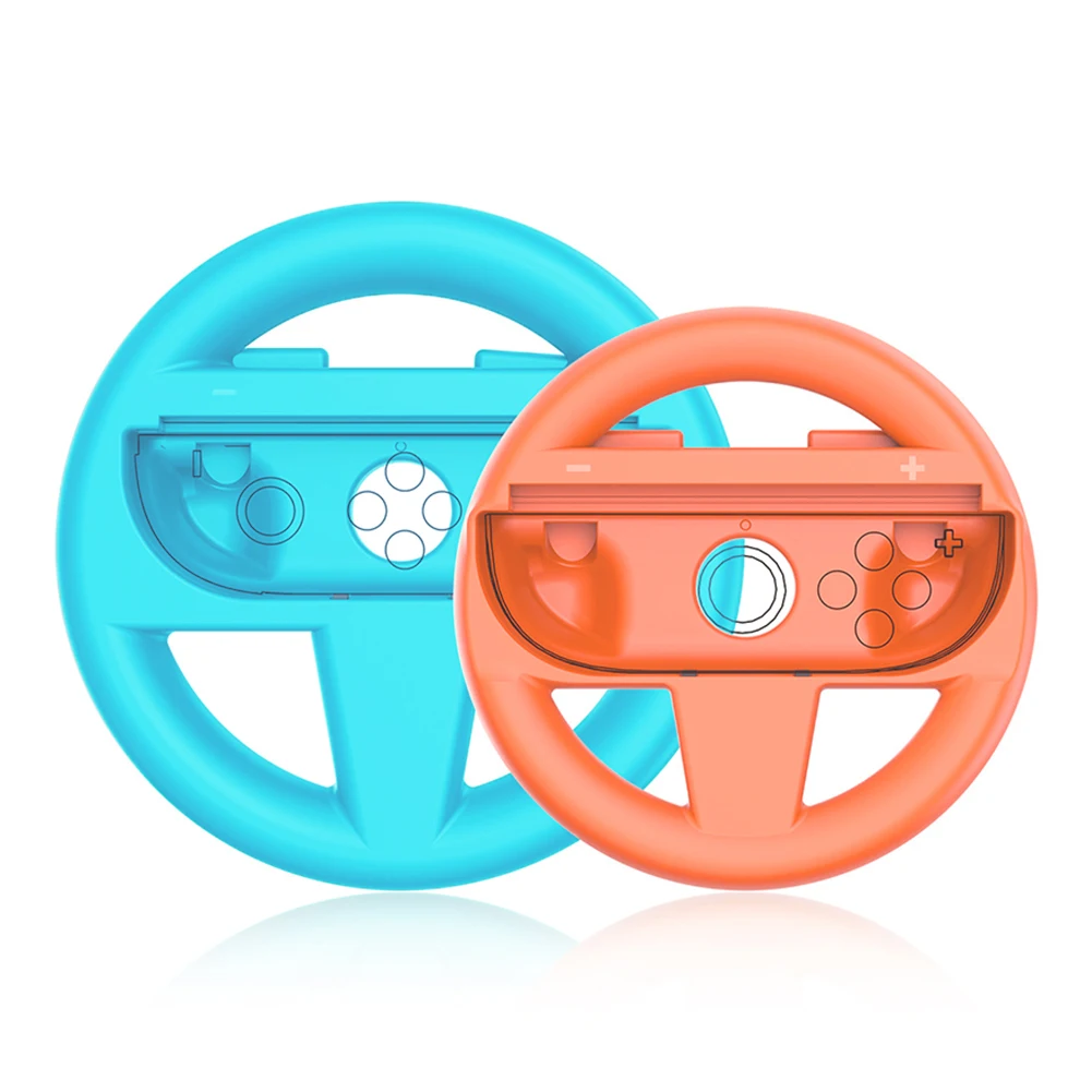 4 قطعة عجلات توجيه السباق قابلة لإعادة الاستخدام الألعاب سباق عجلة القيادة مبتكرة غمبد مقبض القبضات لملحقات الألعاب NS2 #2