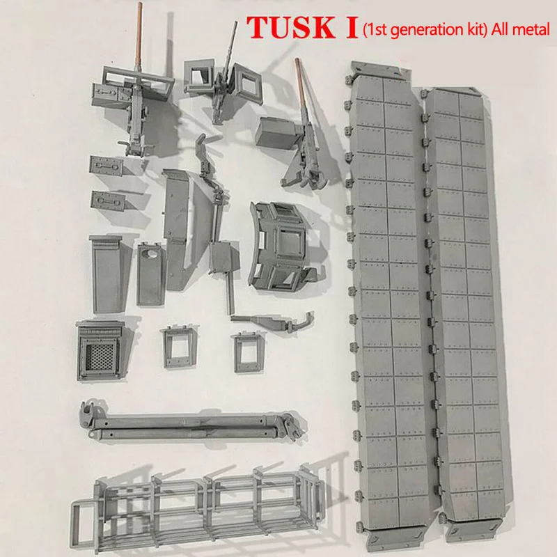 1/16 Henglong 3918 M1A2 Tank TUSK Armor Metal Kit II Dekoracyjne części do konwersji wyglądu