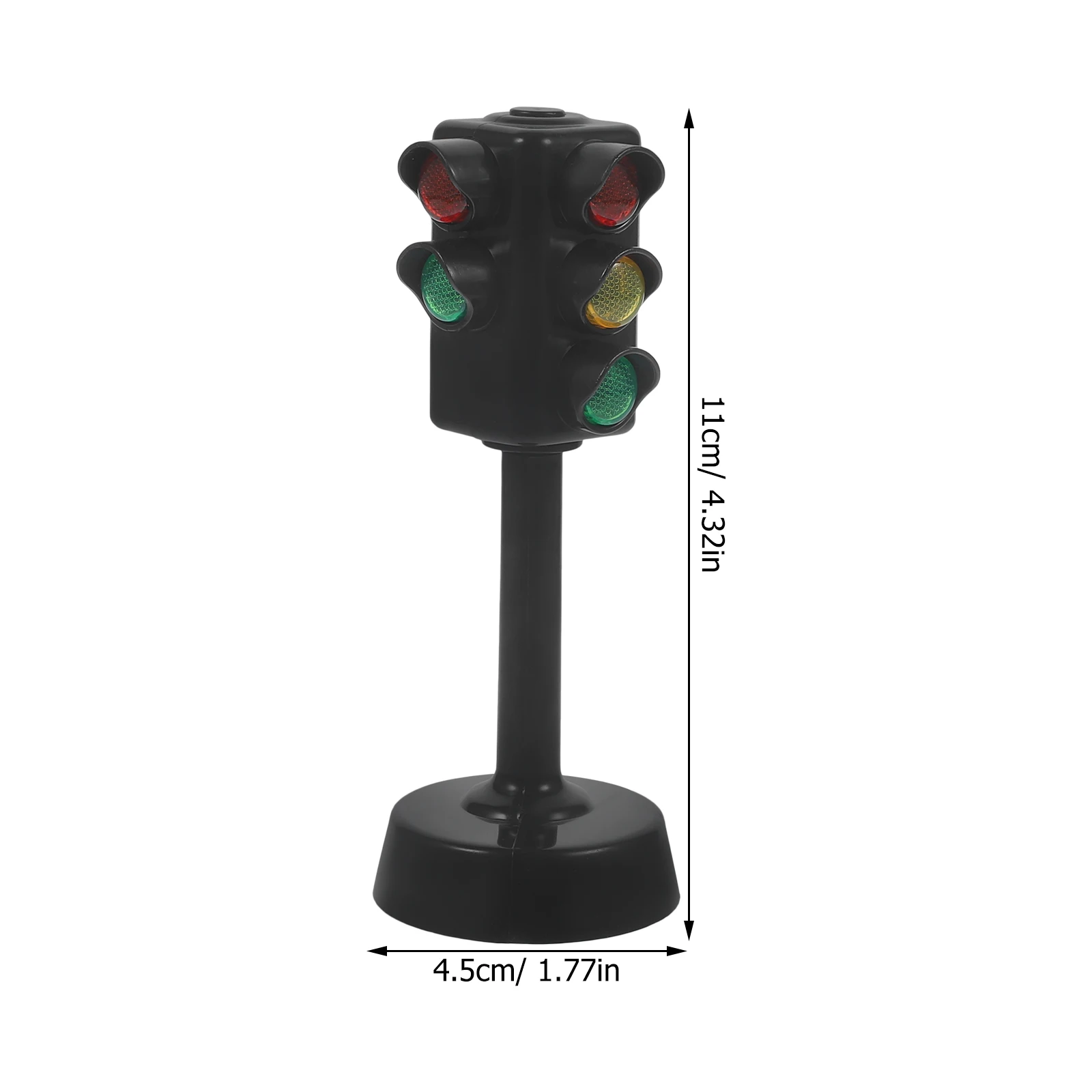 2pcs Traffic Signals Lamp Toy Traffic Lights Toy Early Education Playthings Traffic Sign Model Toy for Home Shop