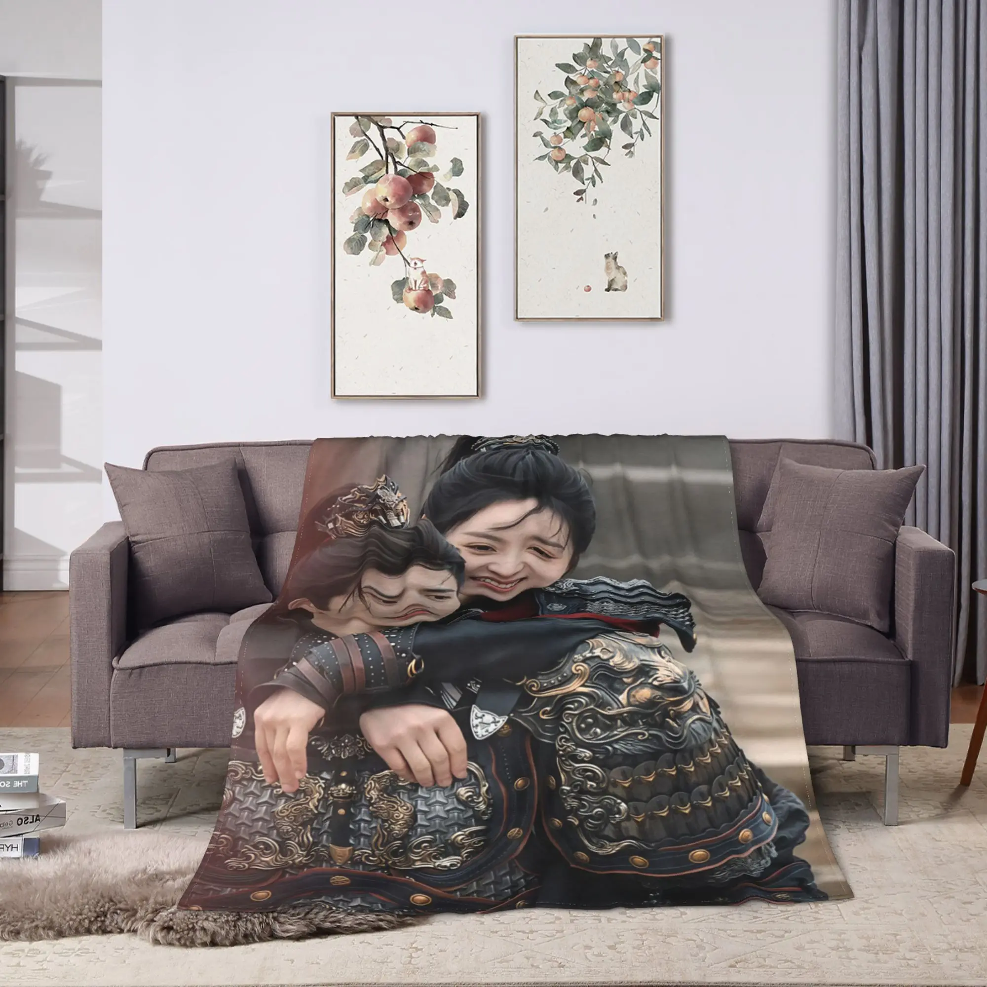 2026 Pursuit Of Jade Blankets Zhang Linghe Soft Warm Aesthetic Plush Bedding Throws For Couch Bed Flannel Bedspread Bed Cover