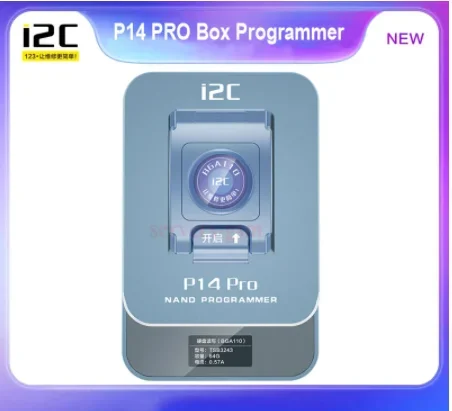 I2C P14 Pro BGA110 BGA70 PCIE NAND HDD Programmer for iPho 6 to 14 Pro Max Purple Screen SYSCFG Data Read Write SN Unbind Wifi