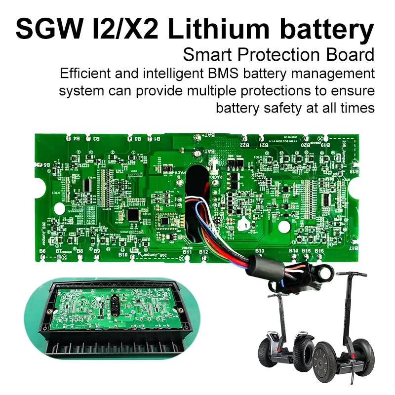 Imagem -03 - para Segway x2 i2 X2se I2se Inteligente Bloco de Bateria de Lítio Suporte Expansão Grande Capacidade Sgw Equilíbrio Carro Bateria Recarregável